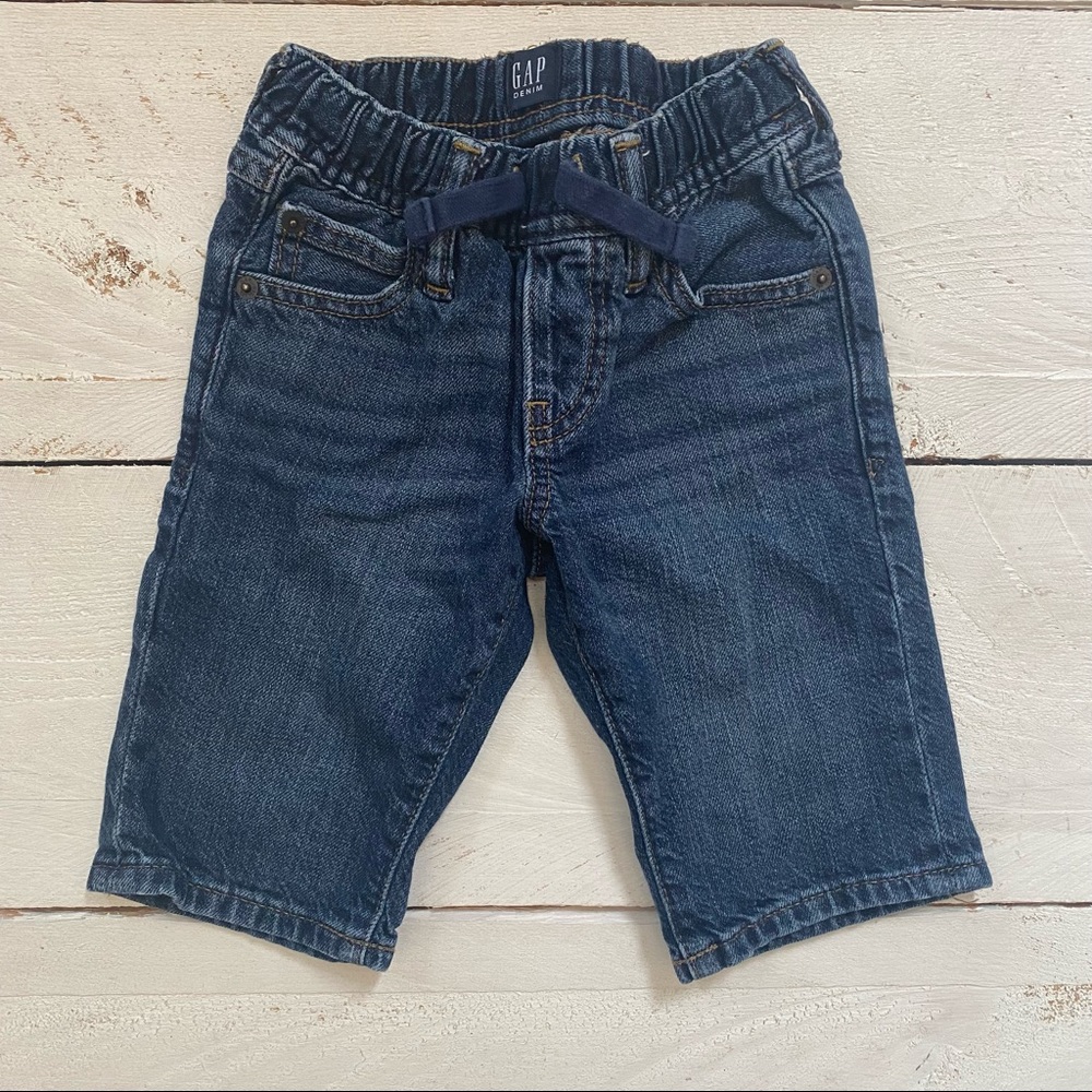 Gap Kids 4/5 Pull Up Jean Shorts